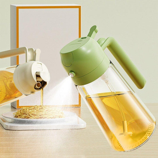 2 In 1 Glass Oil Spray Bottle